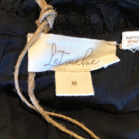 Brand New Gorgeous Let Me Be 2-Piece Beaded Black Tank and Skirt Set - Picture 12 of 16